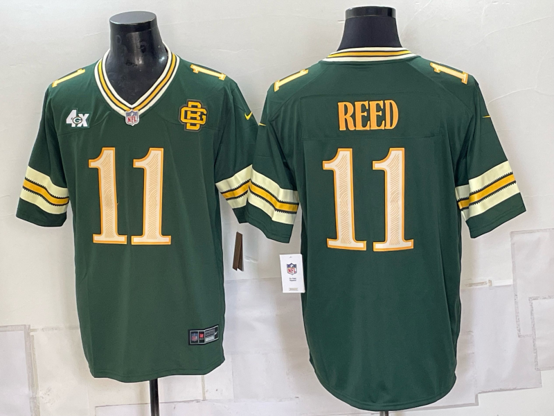Men Green Bay Packers #11 Reed green Rivalries Nike 2026s NFL Game Jersey 0907001